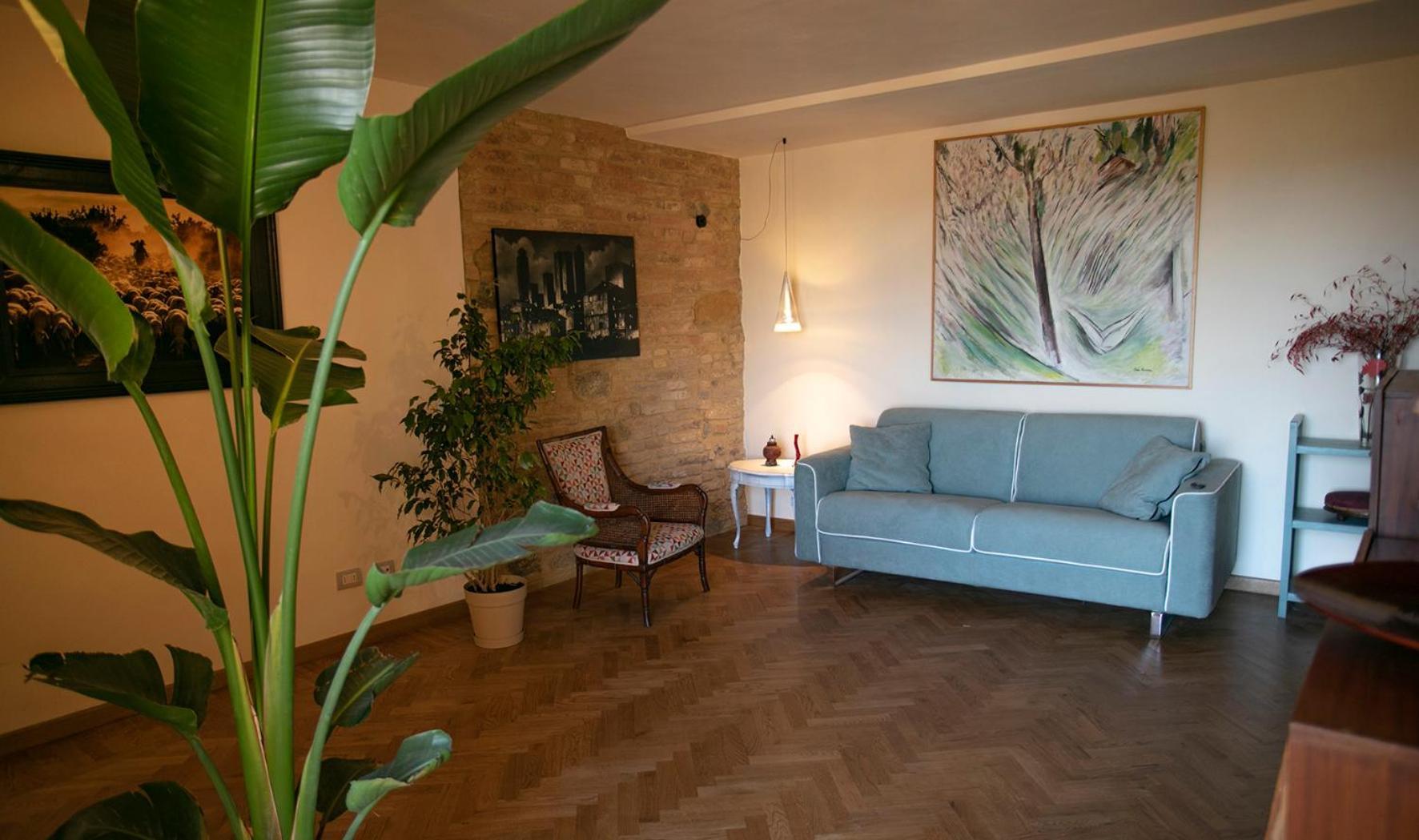 Appartamento Le Palme Con Terrazze In Centro San Gimignano Eksteriør bilde