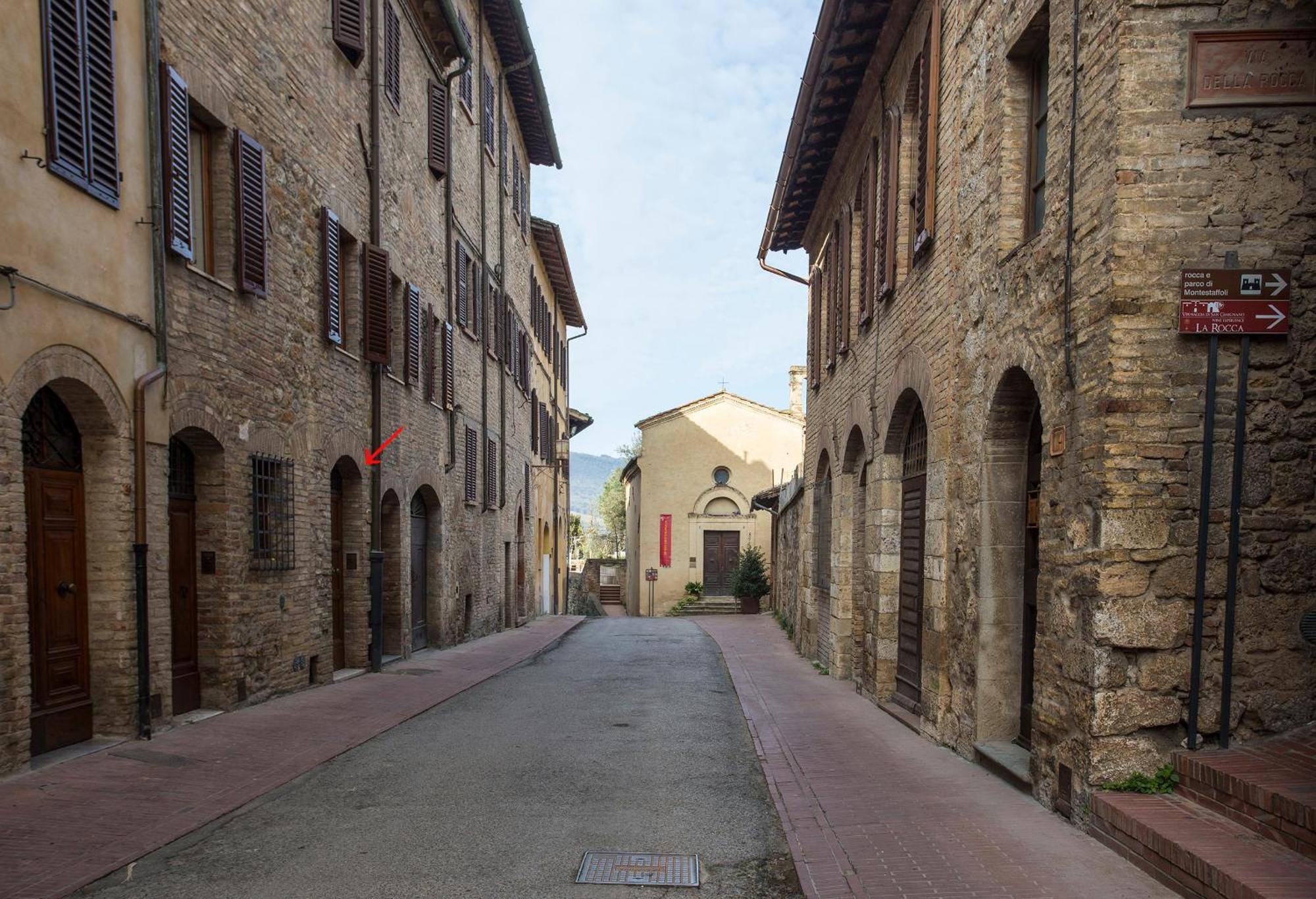 Appartamento Le Palme Con Terrazze In Centro San Gimignano Eksteriør bilde